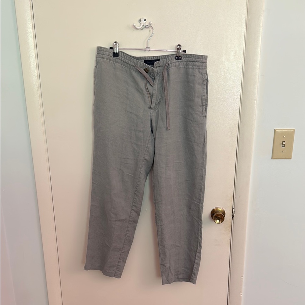 Linen resort pants